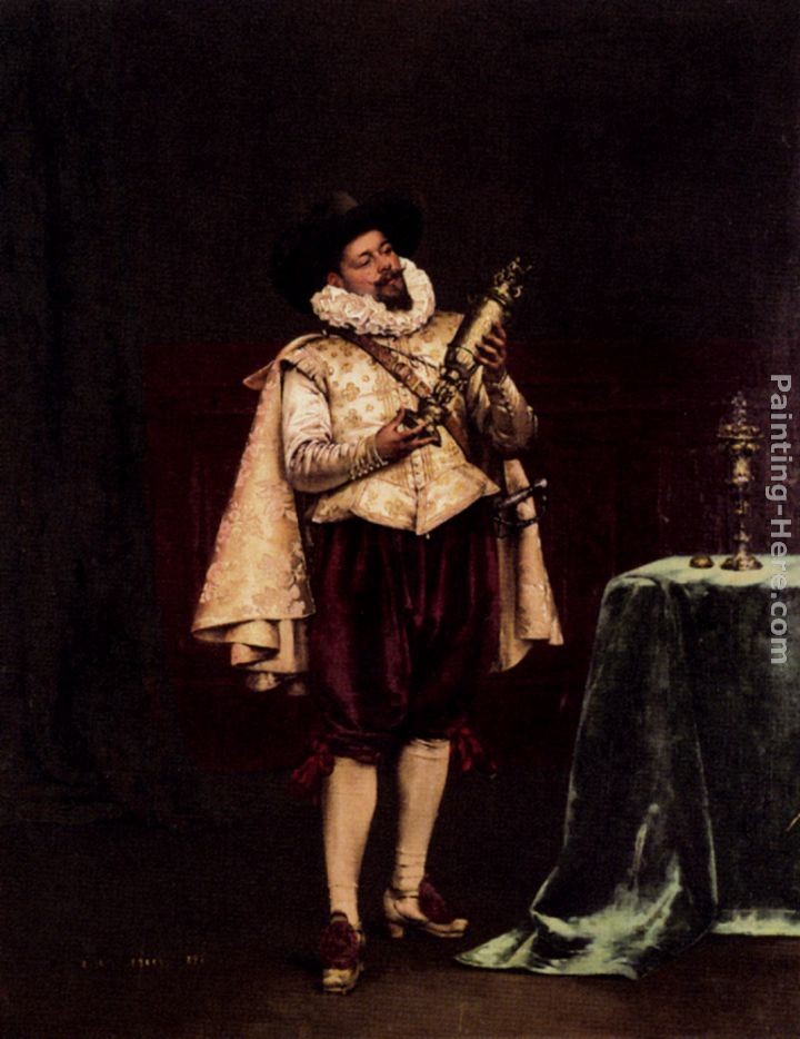 Adolphe Alexandre Lesrel The Trophy